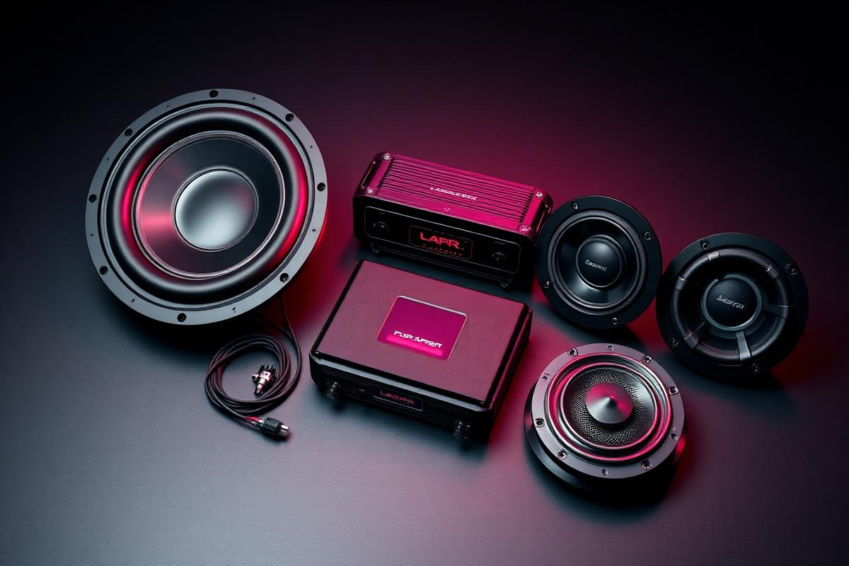 Subwoofer, amplificator și boxe auto Sound For Fun